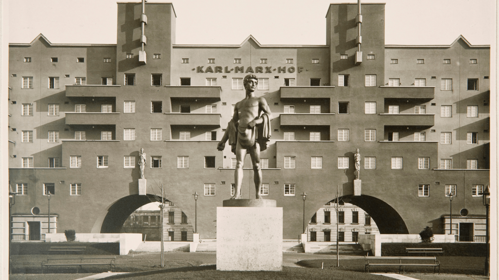 Karl-Marx-Hof, historisch, Fassade, Architektur, Stadtplanung