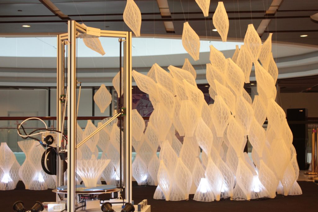 3D-Printing Pop-up, Mamou-Mani, Shanghai