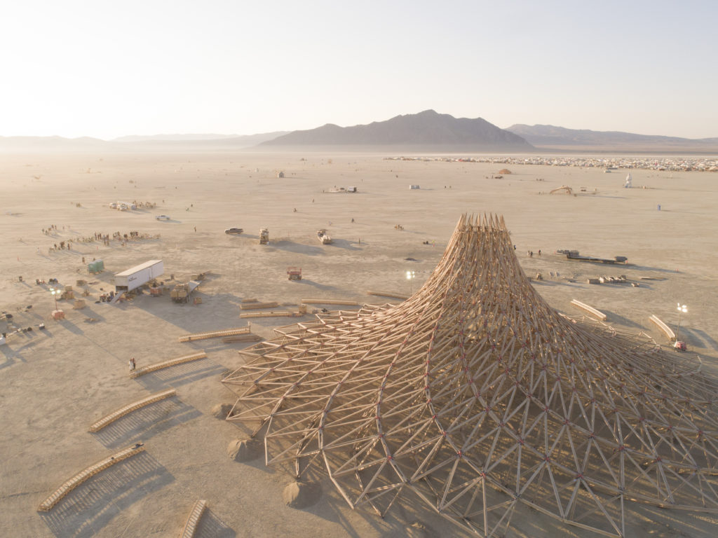 Temple Galaxia, Mamou Mani, Burning Man, 