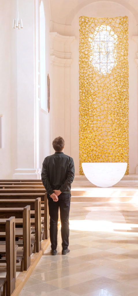 Altar from the front