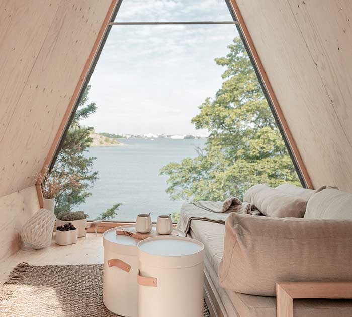 Nolla Cabin by designer Robin Falck