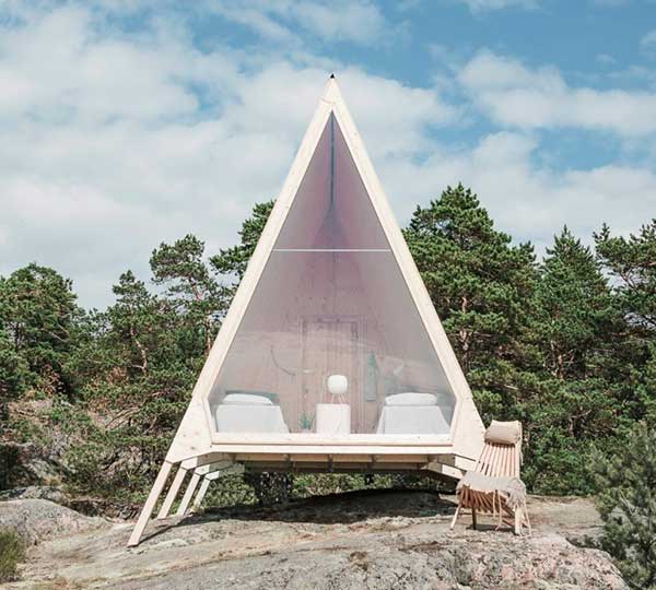 Nolla Cabin by designer Robin Falck