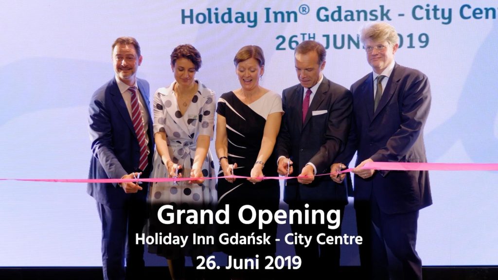Grand Opening des Holiday Inn Gdańsk - City Centre