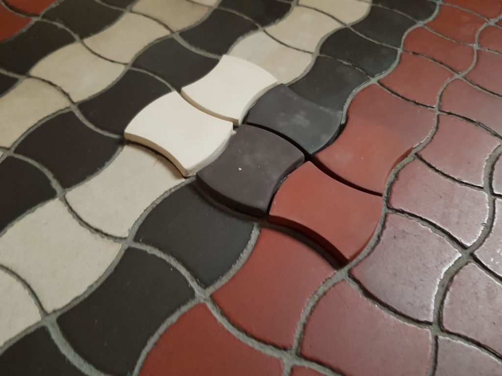 Reproduced ceramic tiles (Photo: Schleidt)