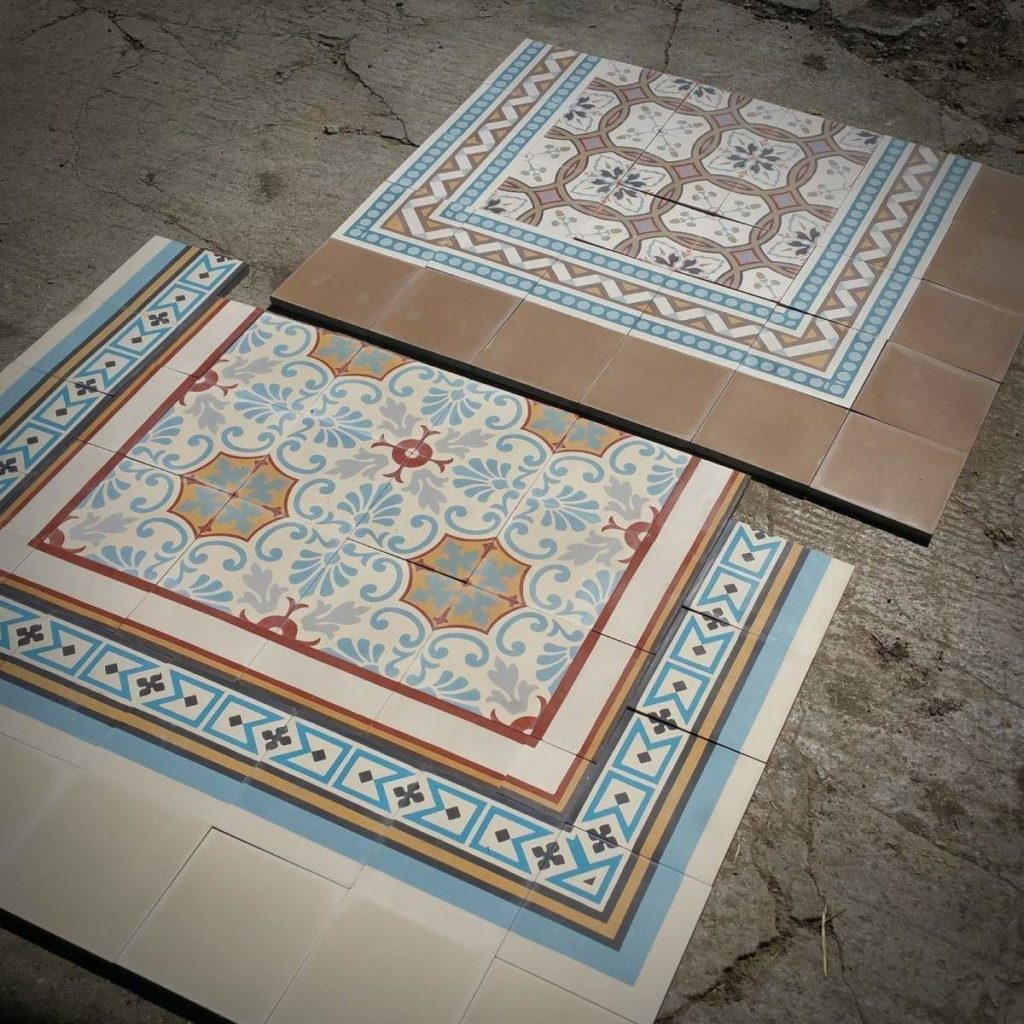 Professionally laid and impregnated tiles (Photo: Schleidt)