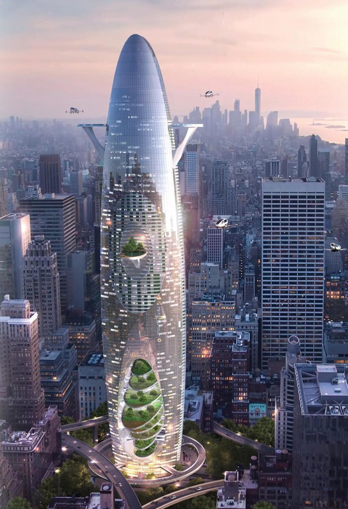 Vertical Sustainable City