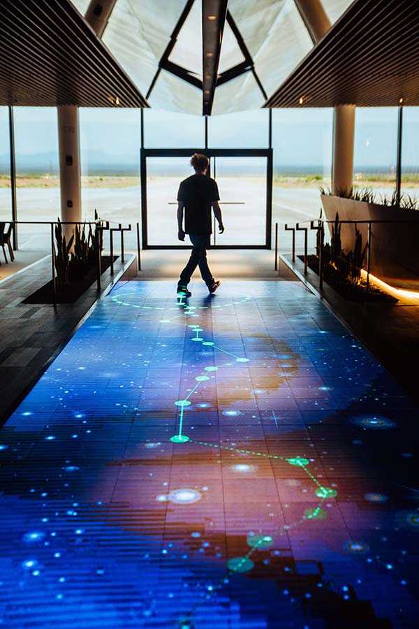 Interactive walkway