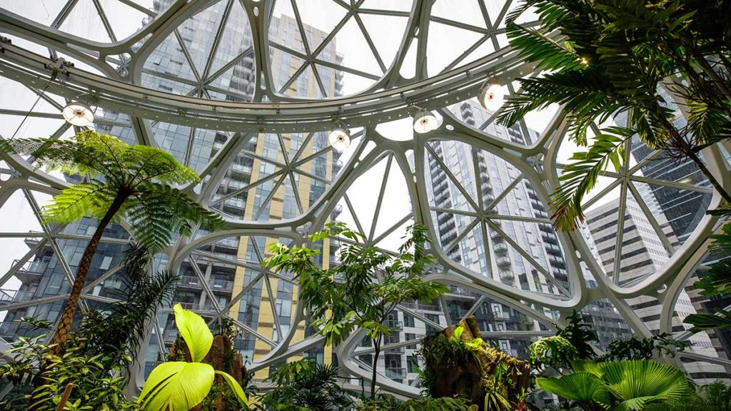 The Spheres, Amazon Headquaters in Seattle