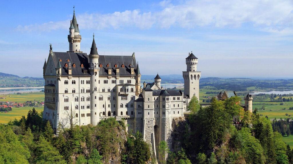 Neuschwanstein von der Marienbrücke aus