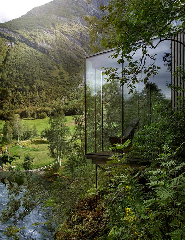 Landscape Room des Juvet Hotels