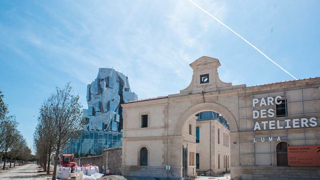 Der Parc des Ateliers in Arles