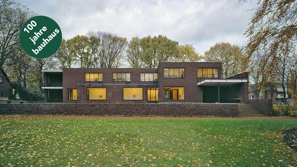 Haus Lange Und Haus Esters Von Ludwig Mies Van Der Rohe