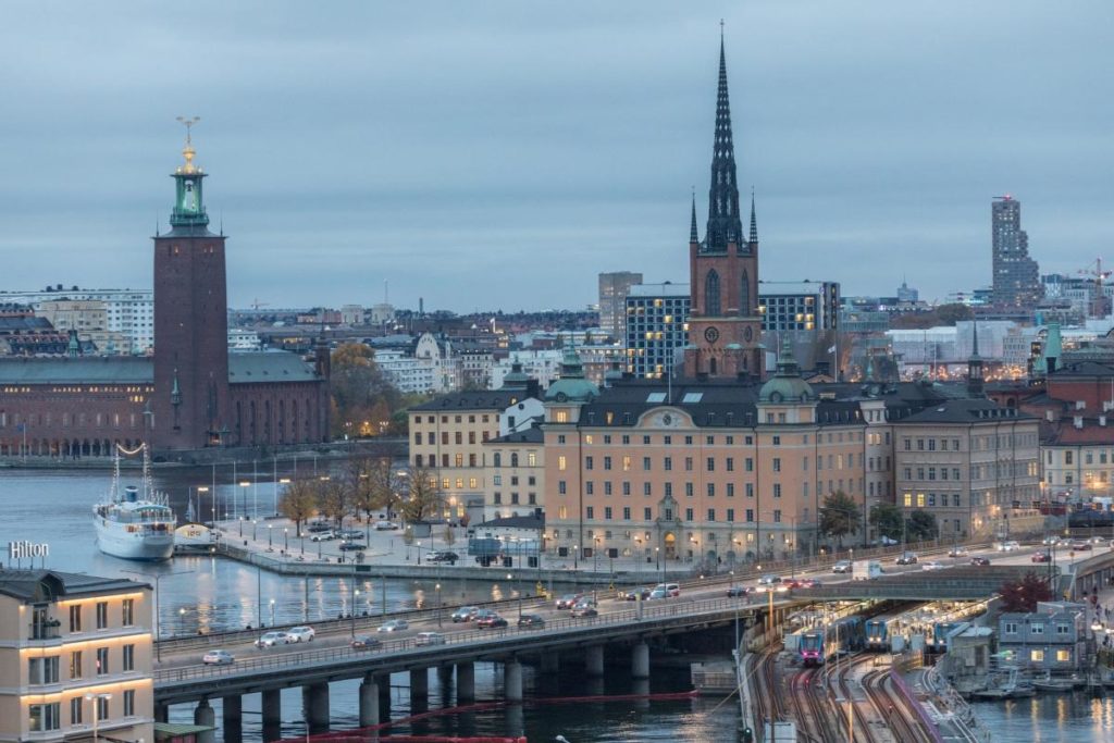 Norra Tornen as the gateway to Stockholm