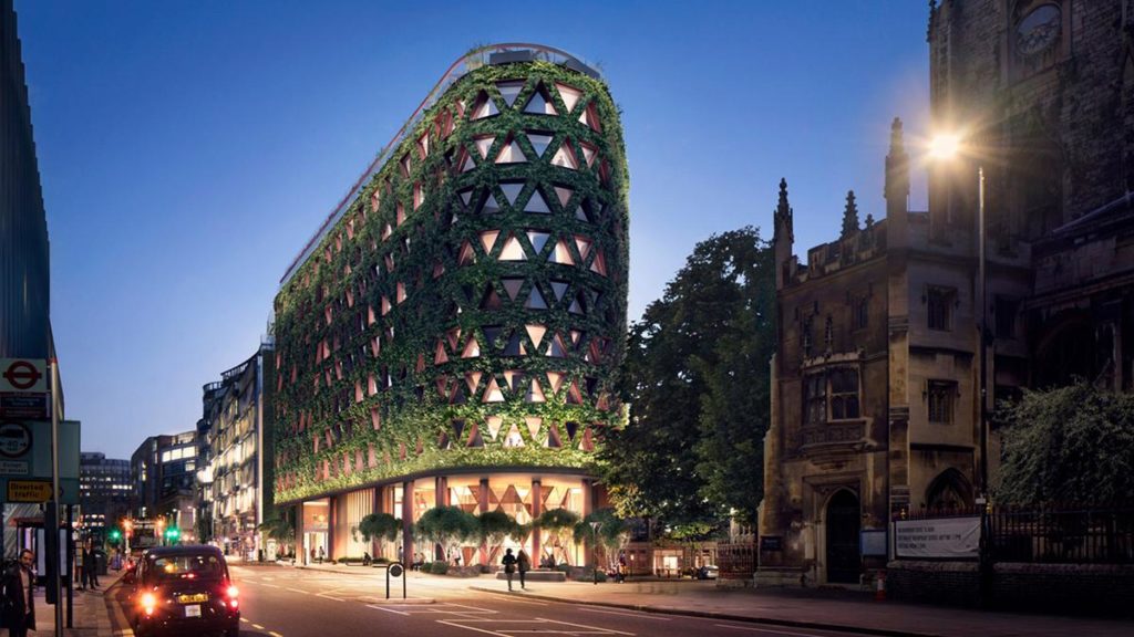 Largest Green Facade Planned For London Ubm Magazin