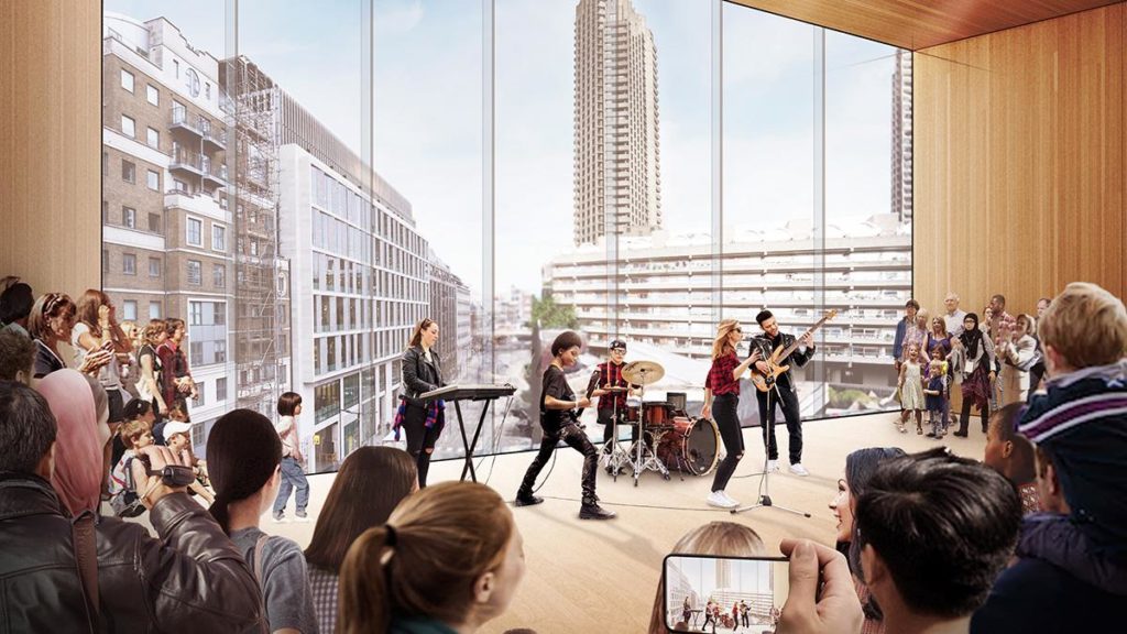 Transparent, offen, mit flexiblen Räumen für kreative Projekte und Performances: So sehen die Architekten das Kulturprojekt. (Bild: Diller Scofidio and Renfro)