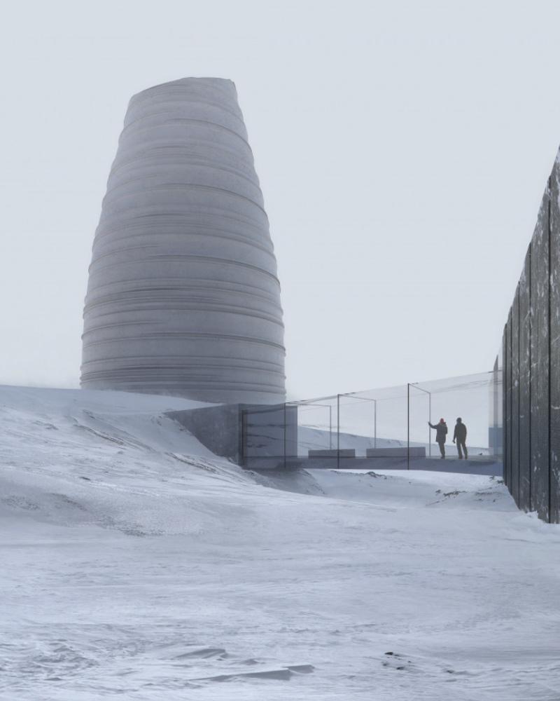 Besucherzentrum von Arctic Memory AS beauftragt