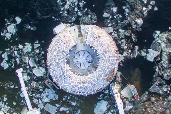 Floating spa, Arctic Bath