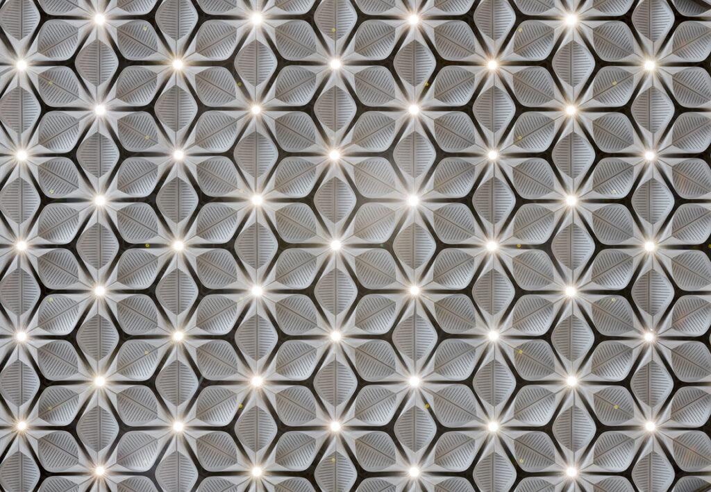 Aluminium ceiling