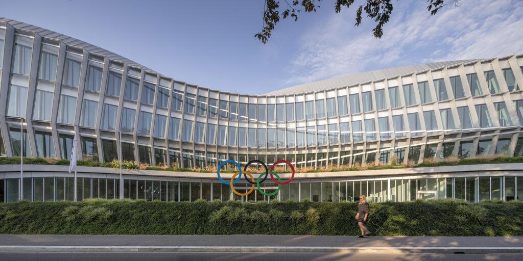 Das Design des „Olympic House“ repräsentiert die Werte der olympischen Bewegung. (Foto:  © 2019  International Olympic Committee (IOC)  MØRK, Adam - All rights reserved)