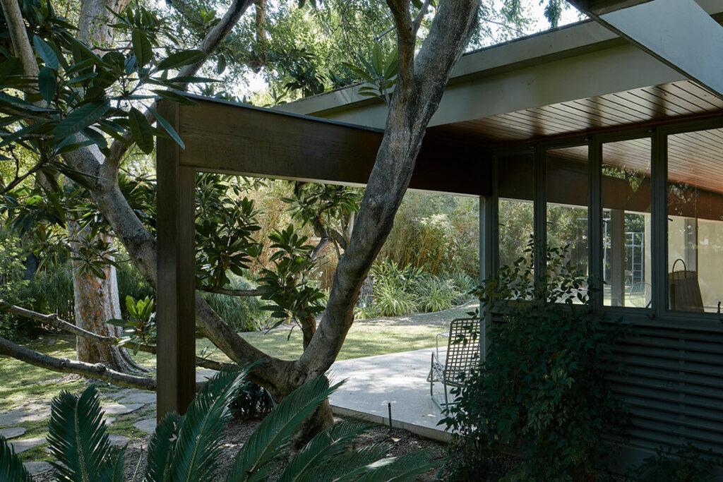 Neutras Wilkins House, gebaut 1949 in Pasadena.   (Foto: David Schreyer, 2017)