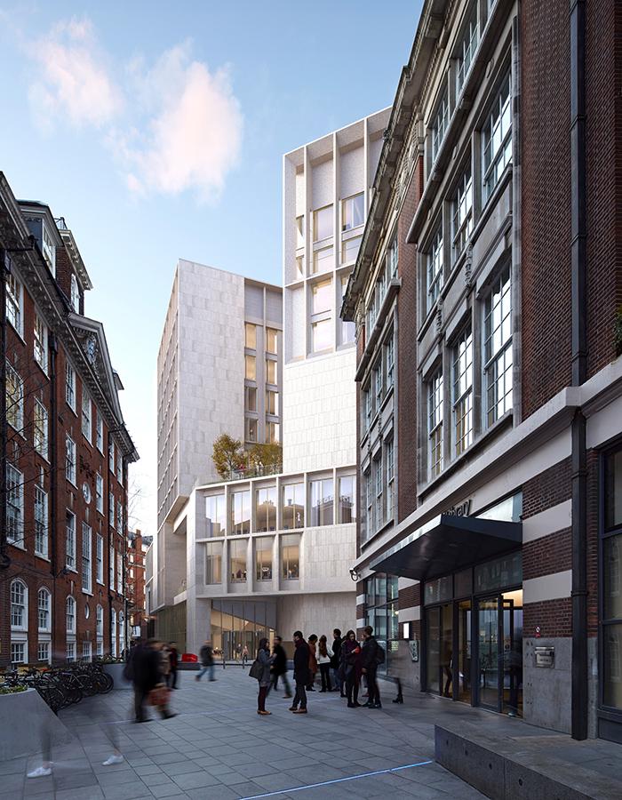 Ein aktuelles Projekt der Architektinnen: Die London School of Economics and Political Science (Foto: Grafton Architects)