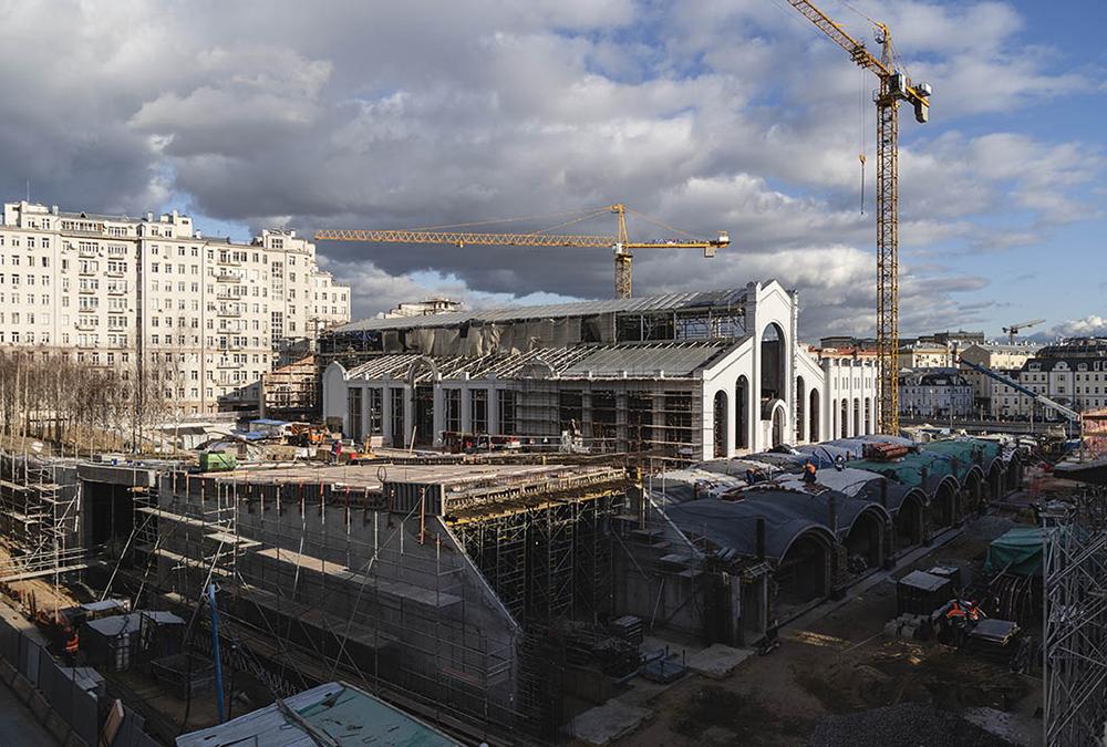 „Kultur-Kraftwerk“ á la Renzo Piano: Die Bauarbeiten sollen noch in diesem Jahr abgeschlossen werden. (Bild: V-A-C / Gleb Leonov)