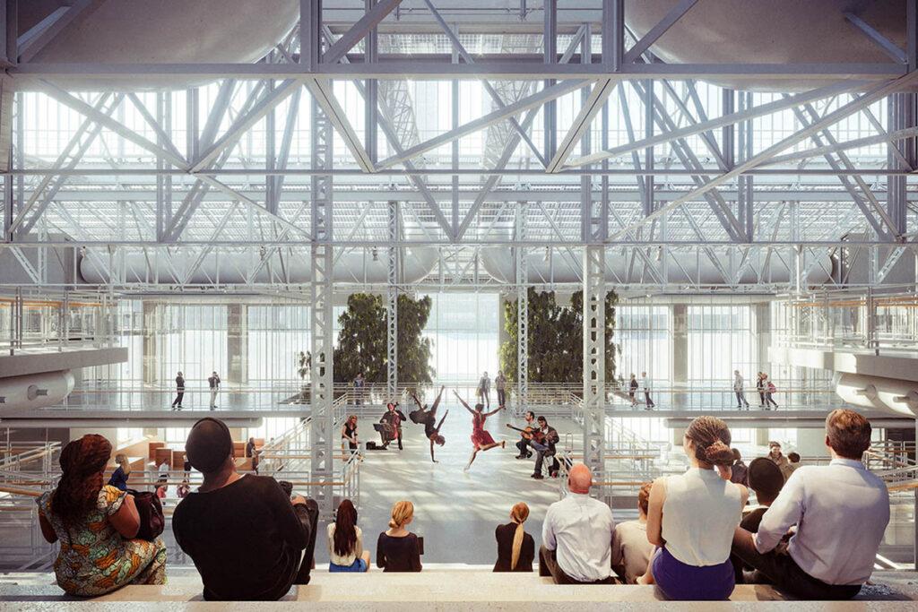 Inside the cultural powerhouse by Renzo Piano