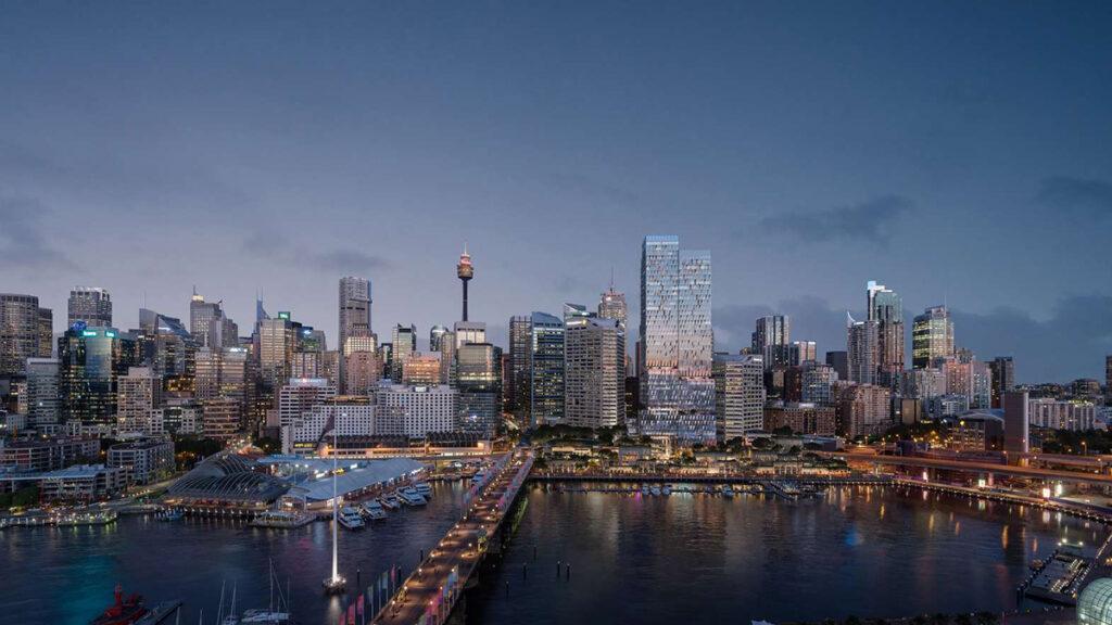 Cockle Bays neuer Turm bereichert die Skyline. (Bild: Henning Larsen)