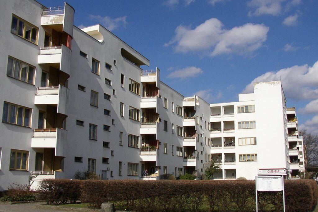 Apartment block designed by Hans Scharoun