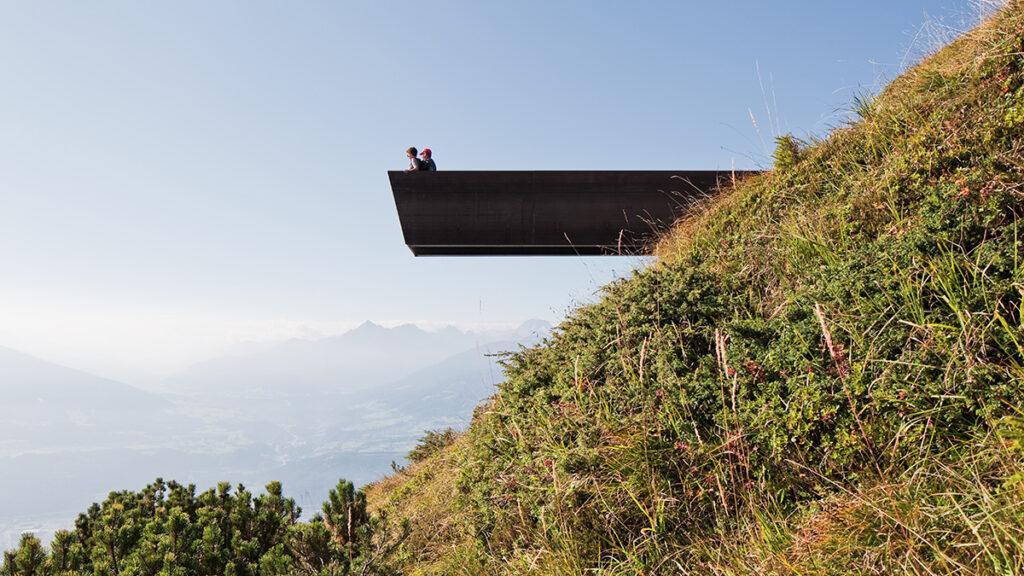 Architektur für Klima und Natur. Das Projekt ermöglicht Naturgenuss bei gleichzeitigem Landschaftsschutz. (Bild: Christian Flatscher)