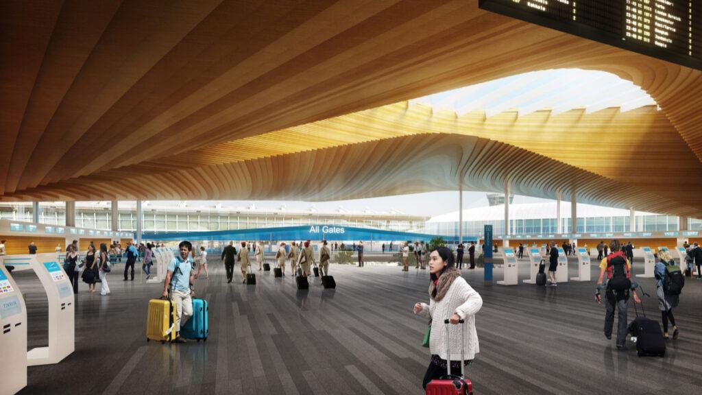 Abfertigungshalle Airport Helsinki