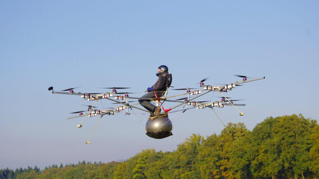 Jungfernflug Volocopter