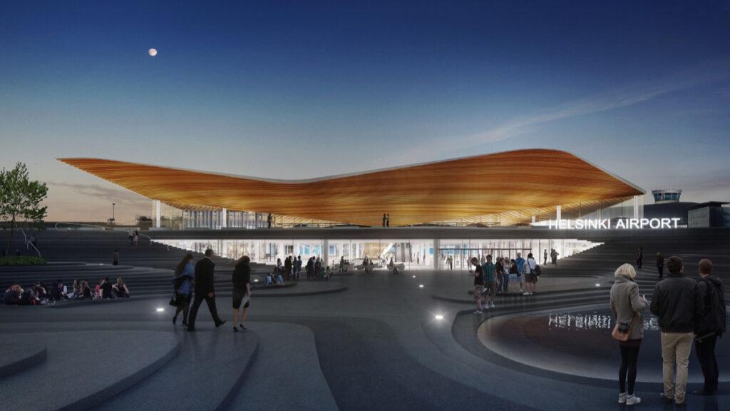 Helsinki Airport Erweiterungen
