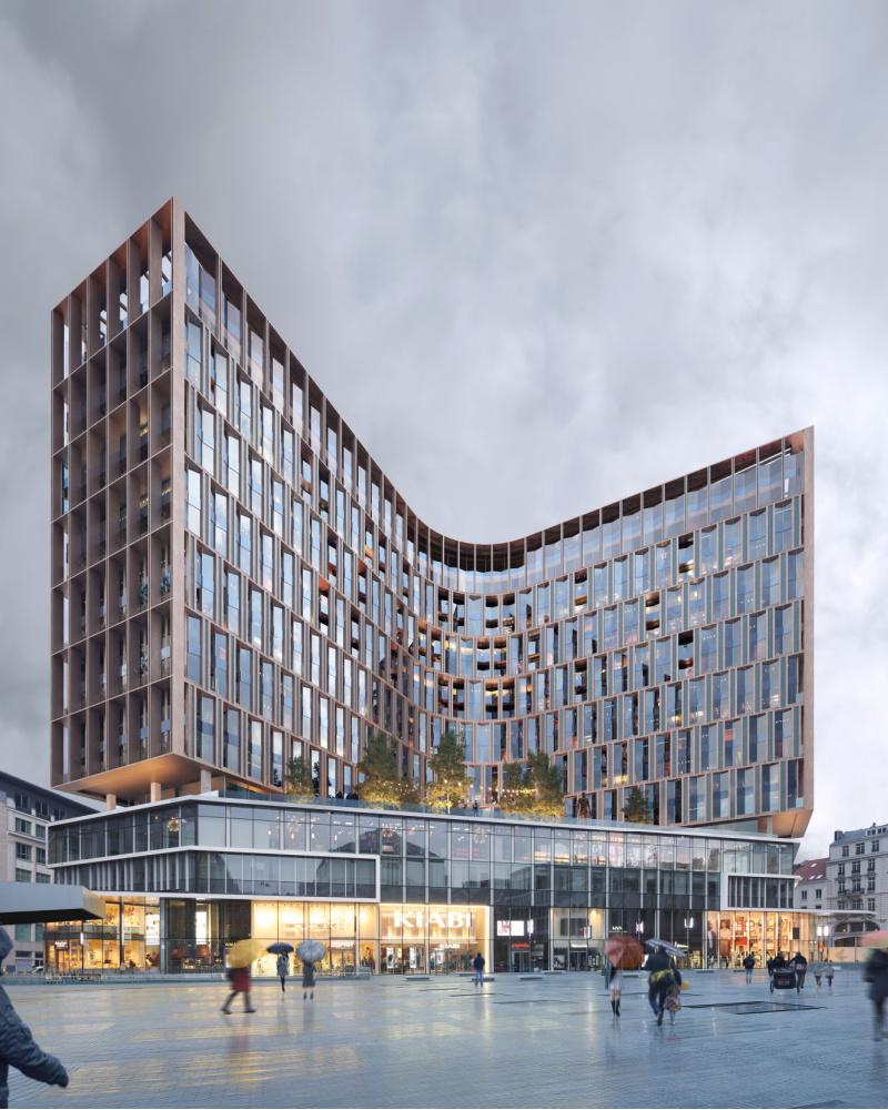 Cityzen Wettbewerb in Brüssel für Place de la Monnaie