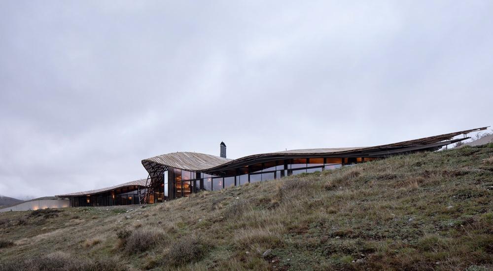 Lindis Lodge am Ahuriri River