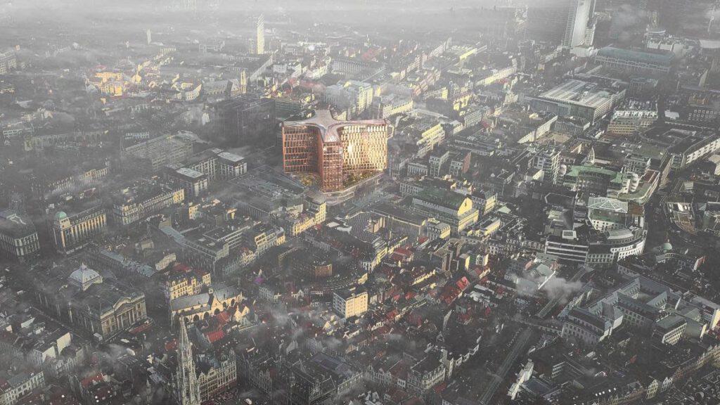 Das Muntcentrum in Brüssel wird refurbished