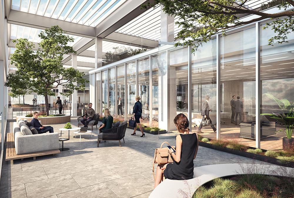 Luxemburgs „Flex Office“ Offensive. (Bild: Foster + Partners)