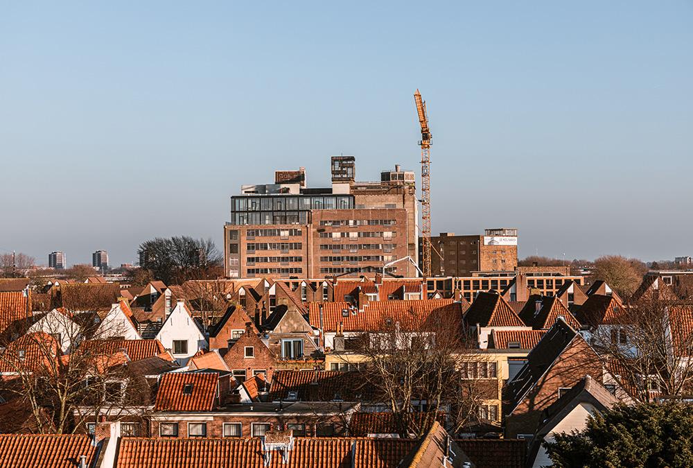 Leiden „entstaubt“ die Meelfabriek. Die Umbau- und Revitalisierungs-Arbeiten laufen bereits. (Bild: Corentin Haubruge)