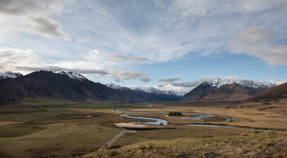 Die Lindis Lodge in Neuseeland