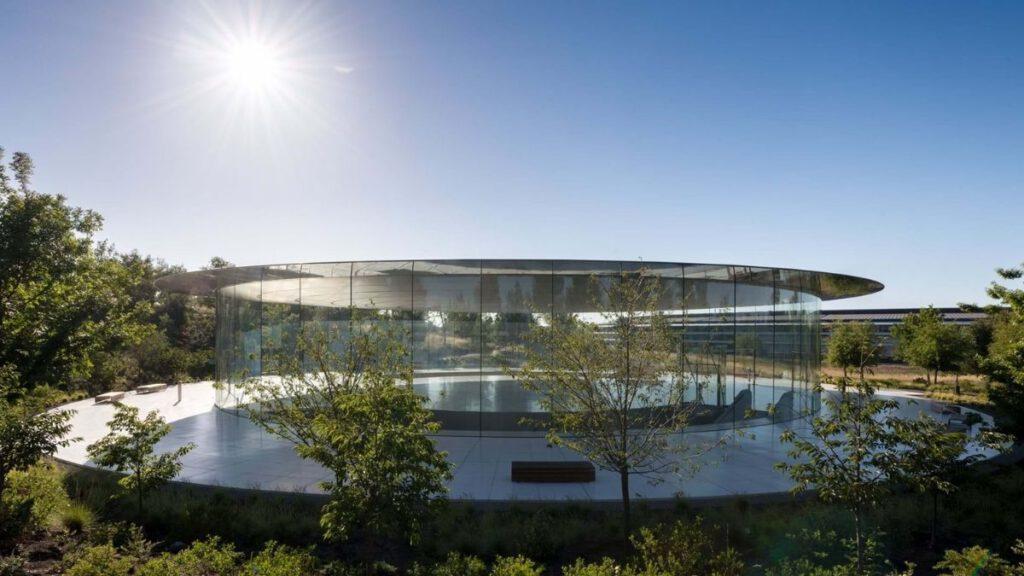 Der Apple Park ist ein Kreis