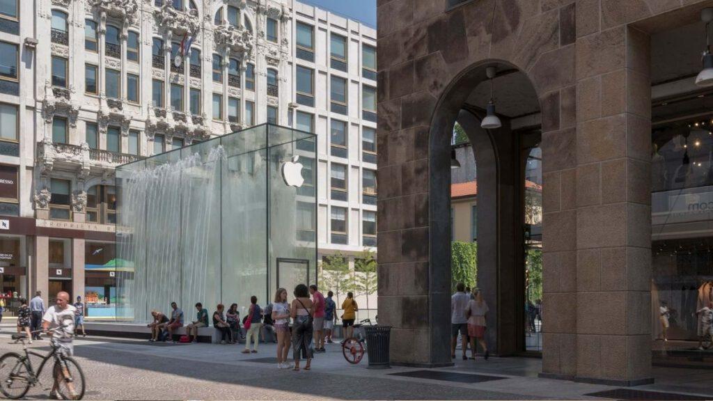 Apple Store in Mailand