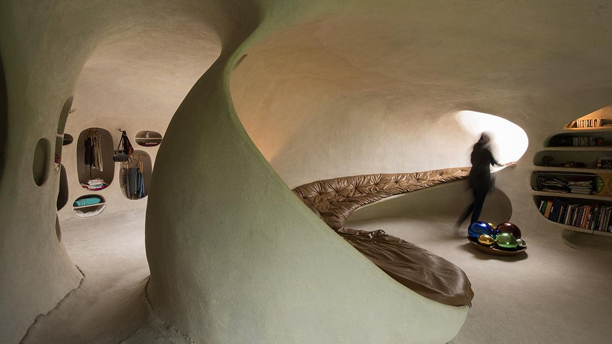 Javier Senosiain, Casa Organica, Interior