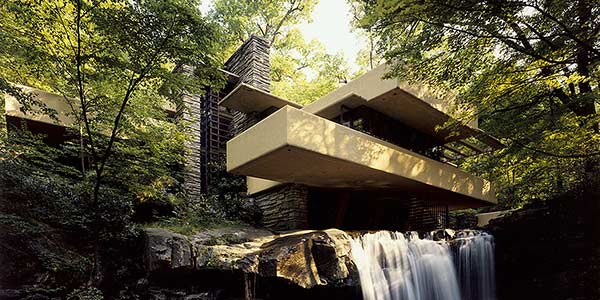 Fallingwater, Außenansicht