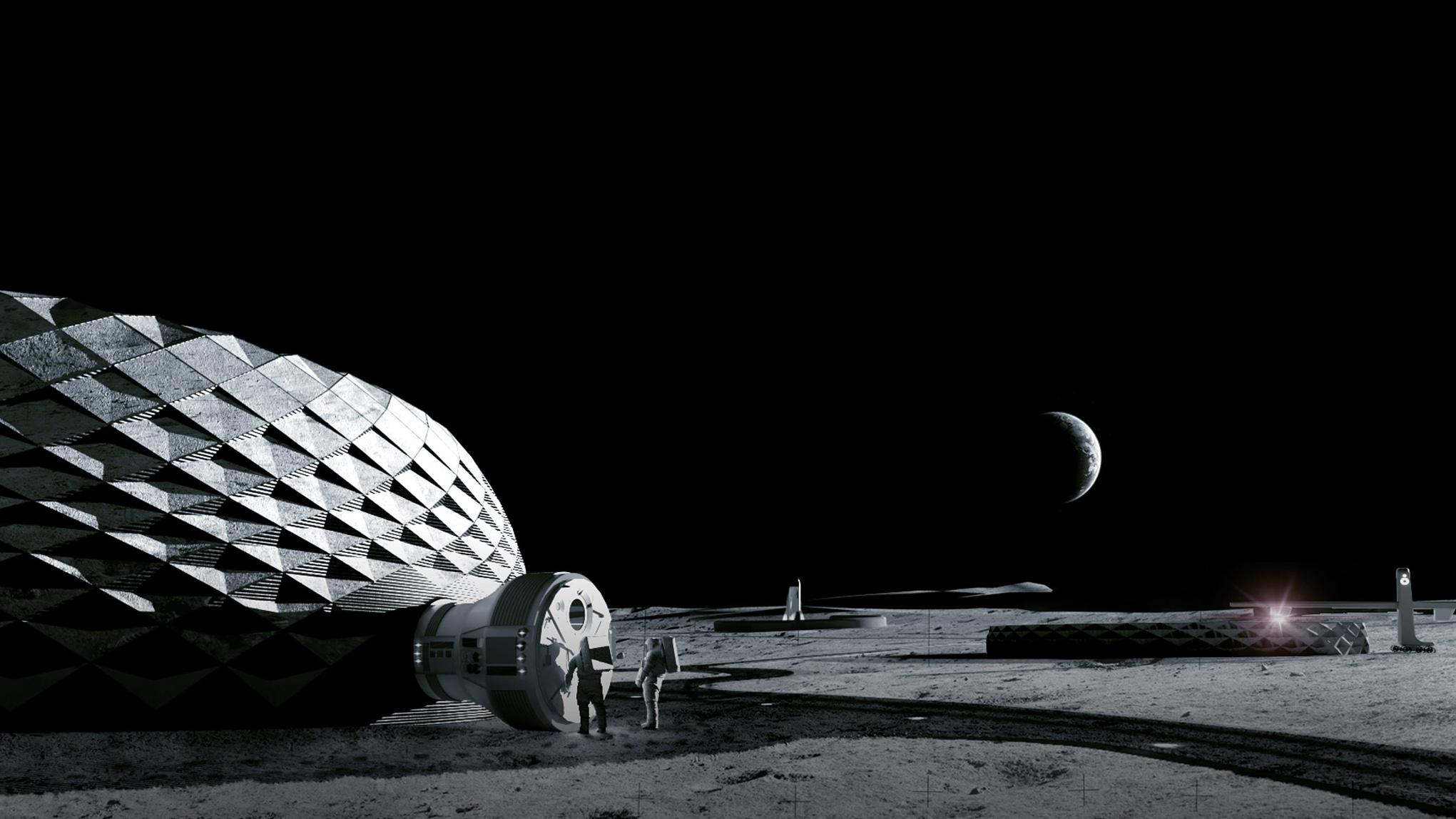 Projekt Olympus Jetzt Wird Der Mond Zur Baustelle Ubm Magazin