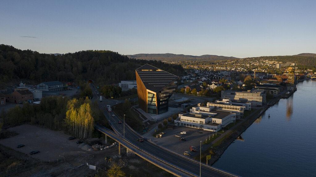 Powerhouse Telemark aerial view (picture credit: Ivar Kvaal)