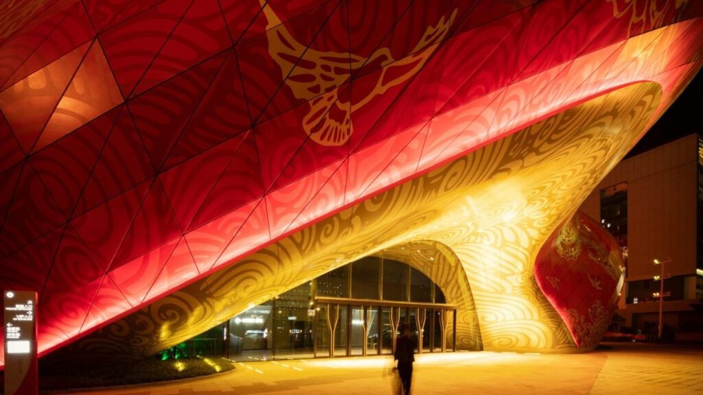 Entrance area, Sunac Guangzhou Grand Theatre