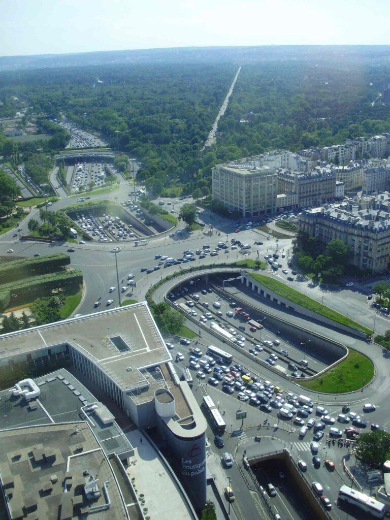 Porte Maillot, current view