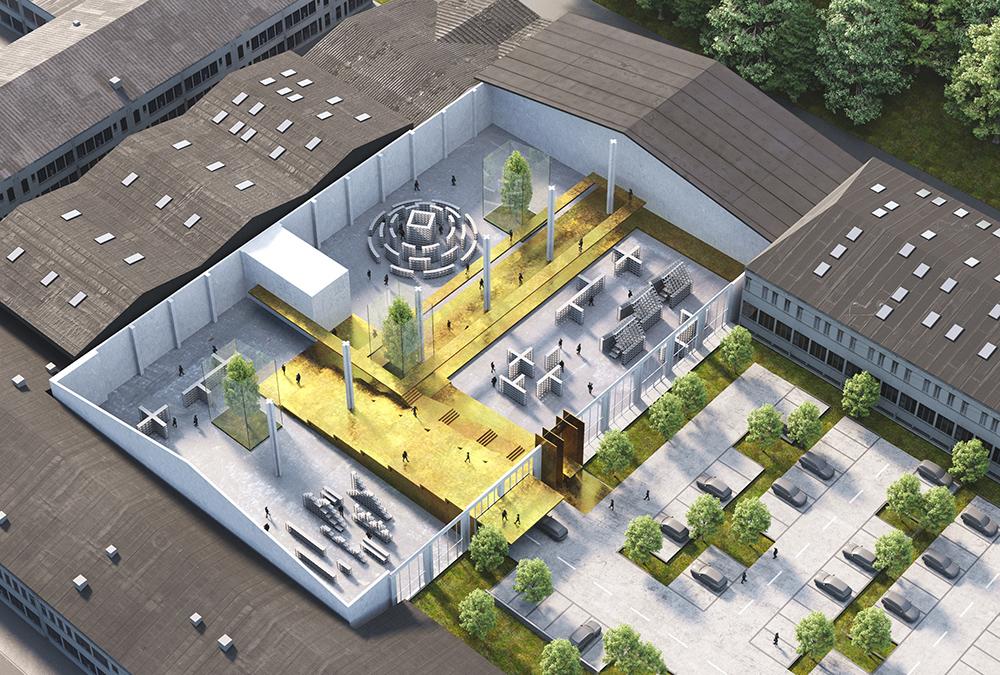 „Handelszentrum 16“, Ebene 1: Aus Grau wird Grün. (Bild: smartvoll Architects)
