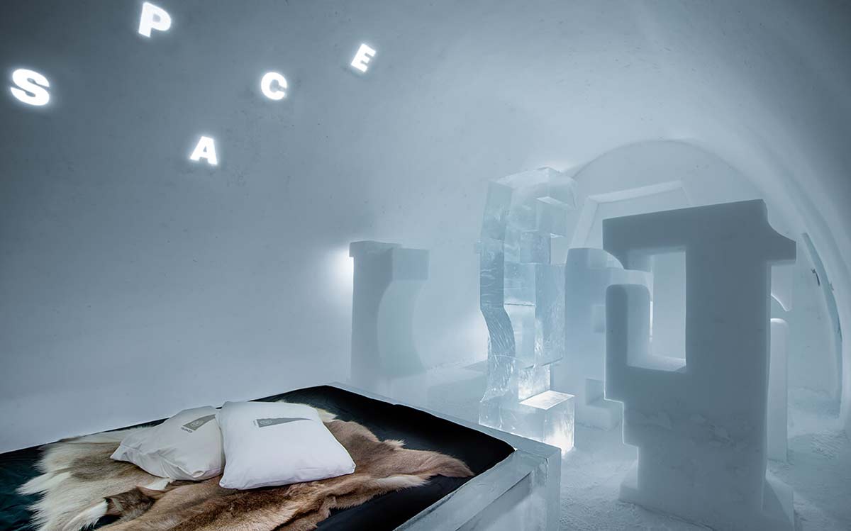 A Journey into Letter Space, Icehotel