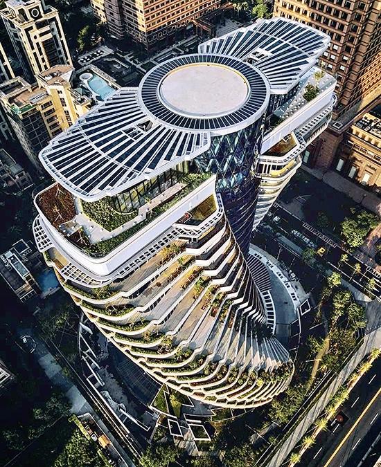 Öko-Architektur, die Wohnglück schafft (Bild: Vincent Callebaut Architectures)